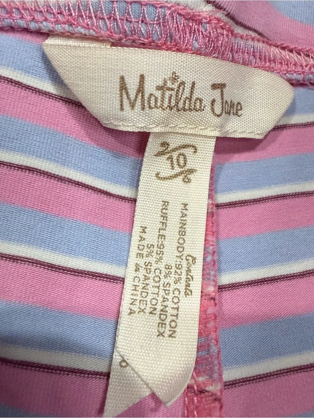 Matilda Jane soft striped
